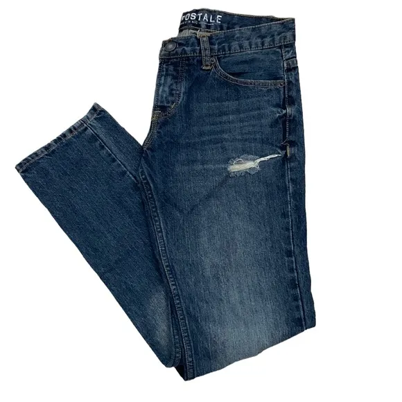 AEROPOSTALE Slim Straight Button fly Jeans