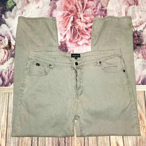 Aeropostale Skinny Jeans Gray 42 x 32 Men's