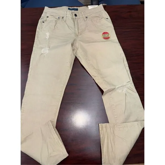 NWT Aeropostale Men’s Slim Straight Khaki Jeans Size 29x30
          
      NWT