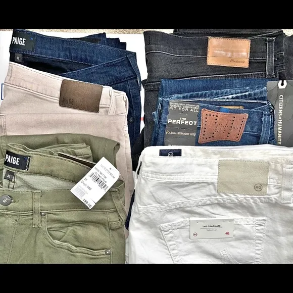Men’s Jeans Dropping Daily Still! Variety of brand names, styles, colors, cuts …
          
      Boutique