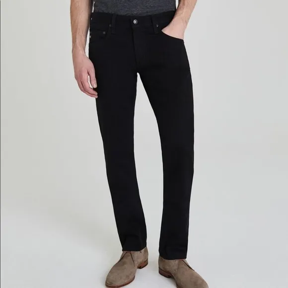 AG Jeans The Matchbox Slim Straight Jeans in Black 28