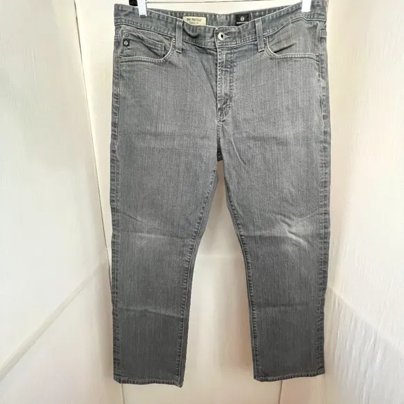 AG Adriano Goldschmied The Protege Straight Leg Stone Grey Men's 38x34