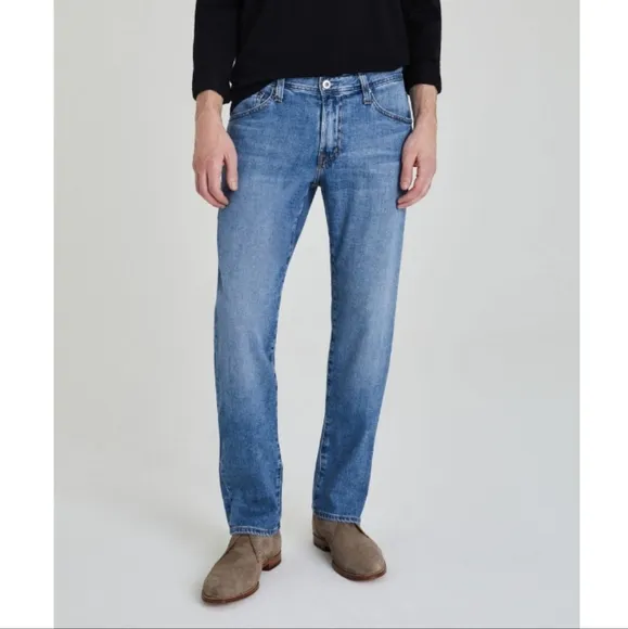 AG Men's Graduate Tailored Leg Jeans Medium Wash Size 31