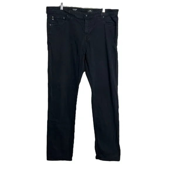 AG Adriano Goldschmied Jeans The Everett Slim Straight Black Straight Leg
