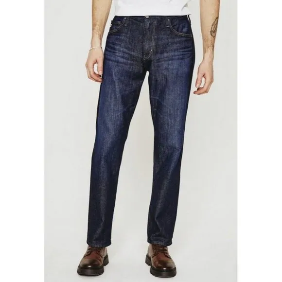 AG Adriano Goldschmied Owens Athletic Fit Jeans Straight Dark Wash  30 X 32
          
      Boutique