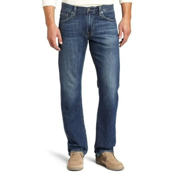 AG Adriano Goldschmied Men's The Protege Straight Leg Jeans Denim Blue Sz 32x32