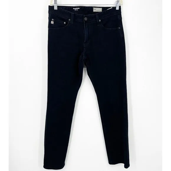 AG Adriano Goldschmeid The Graduate Tailored Leg Dark Wash Men's Jeans 31 X 34