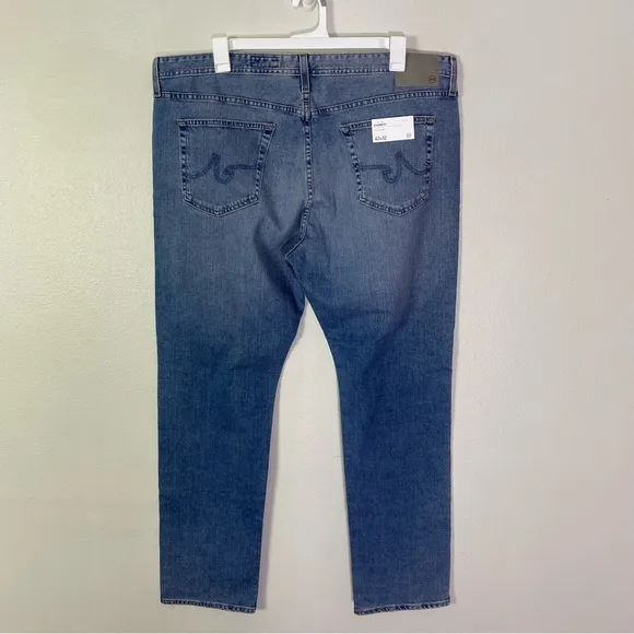 AG Everett Men's Jeans Size 42 x 32 Slim Straight Relaxed Denim Whiskering NWT