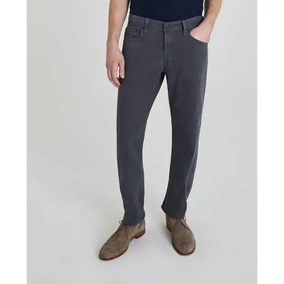 AG Adriano Goldschmied The Graduate Tailored Leg Men's Jean's Gray Size …