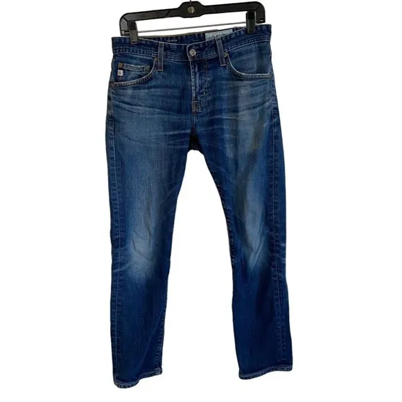 AG Adriano Goldschmied Tellis Med Wash Blue Jeans Modern Slim 29R 29X27.5