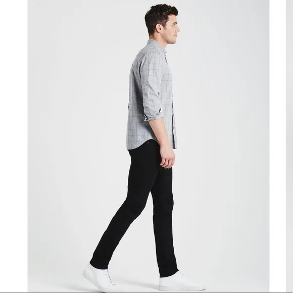AG The Dylan Black Slim Skinny Jeans 30x34