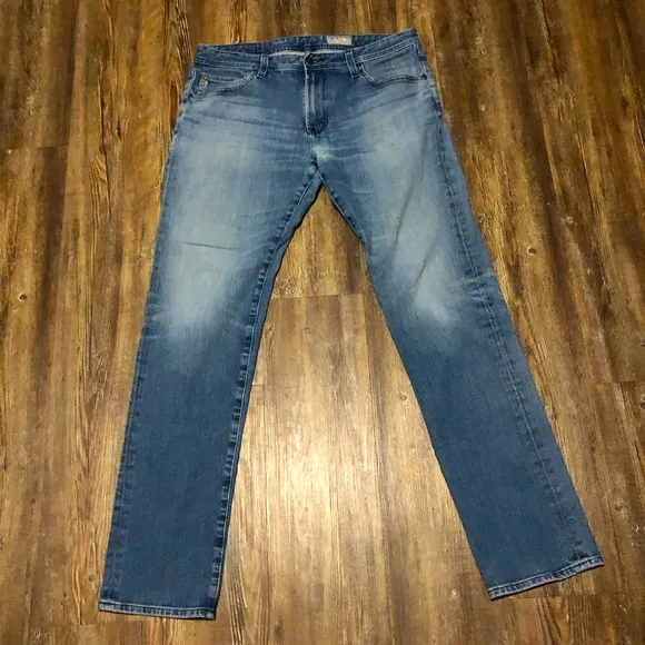AG Adriano Goldschmied The Tellis Jeans Men's 35 Modern Fit Relaxed Straight Leg