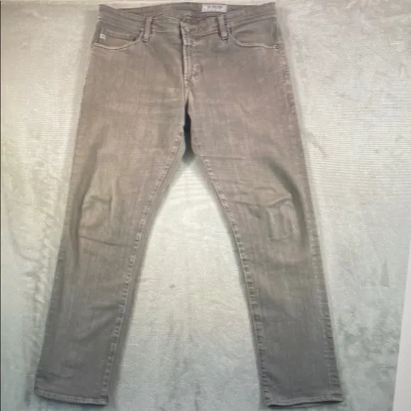 Ag Adriano Goldschmied Gray Skinny Jeans with Modern Appeal