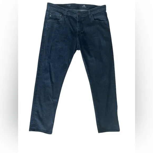 Men’s AG Adriano Goldschmied Tellis Modern Slim Dark Wash Jeans Size 35 x 34