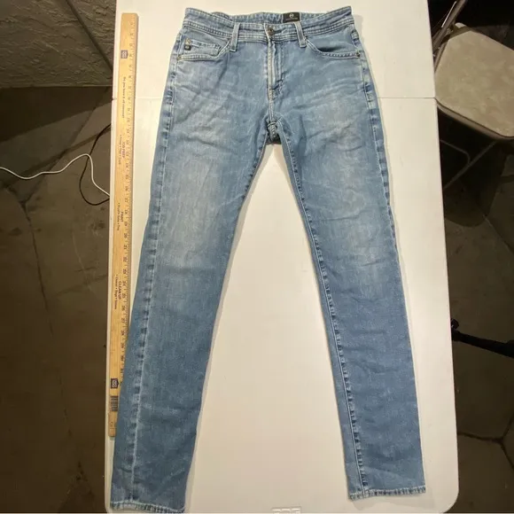 Ag Adriano Goldschmied Blue Skinny Jeans size 30 30x34