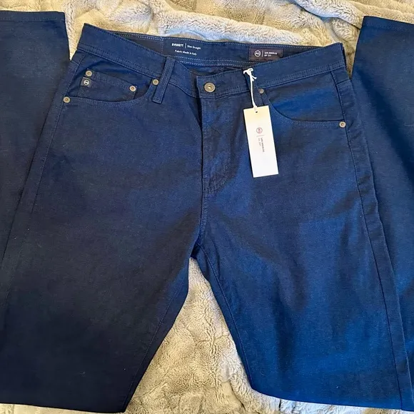 Men's AG Adriano Goldschmied Slim Straight CloudSoft Jeans 32x34 NWT
              
      NWT