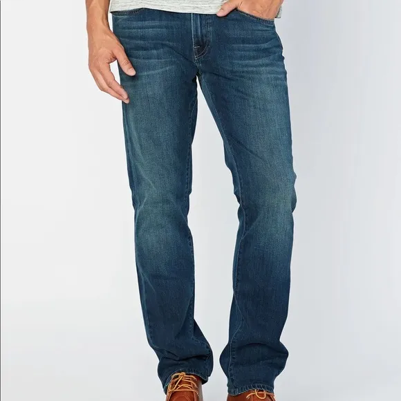 Agave Mens Gringo Classic Straight Dark Wash Jeans Size 40