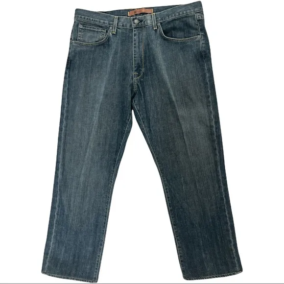 AGAVE Men’s Jeans Relaxed Straight WATERMAN Light Wash Denim Size 38 x 30"