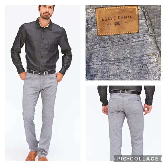 NEW! $168 AGAVE DENIM 11-CLASSIC FIT Straight Size 32 Jeans Coco Melange
          
      Boutique