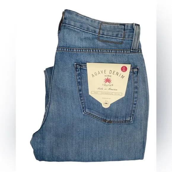 New Mens Agave Denim Relaxed Fit Jeans 33x35
          
      Boutique