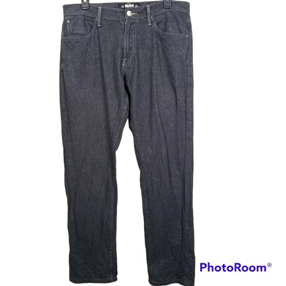 Agave Denim Mens Pragmatist Classic Straight Fit Jeans Size 34x30