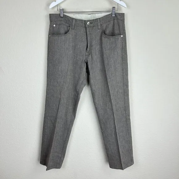 Agave Denim Men's Pragmatist Classic Straight Jeans Size 34x32