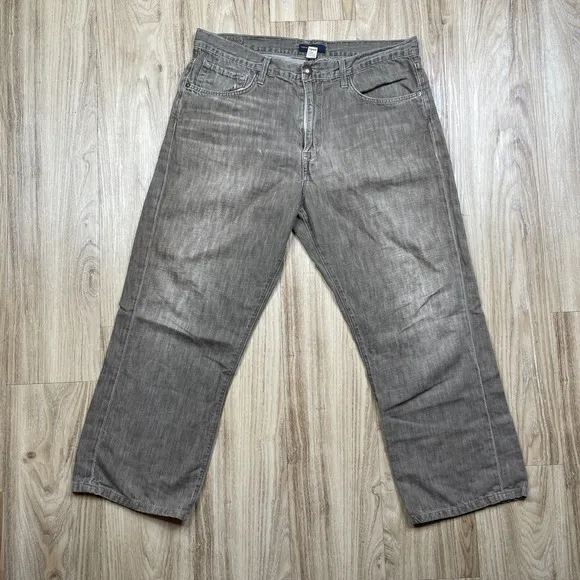 Agave Copper Waterman Relaxed Straight Jeans Men's 35x27 USA MADE