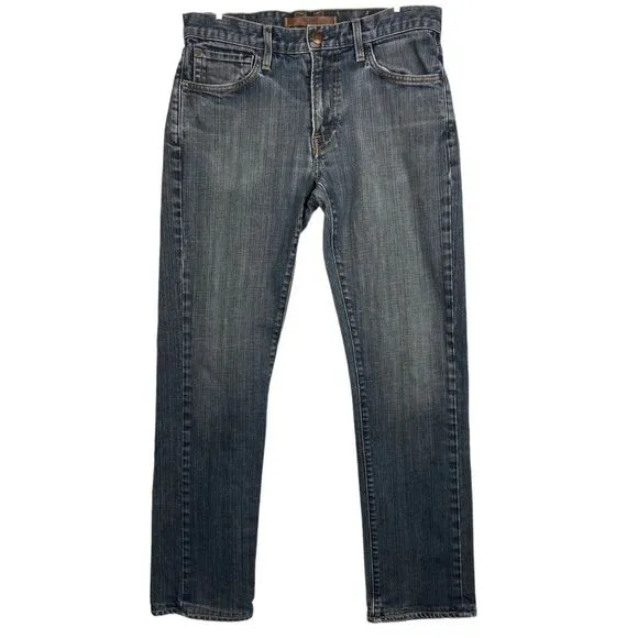 Agave Men’s Sz 32 Med Gray Black Wash Classic Straight Denim Jeans
