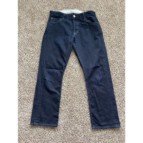 Agave Denim Slim Straight Jeans Mens 33