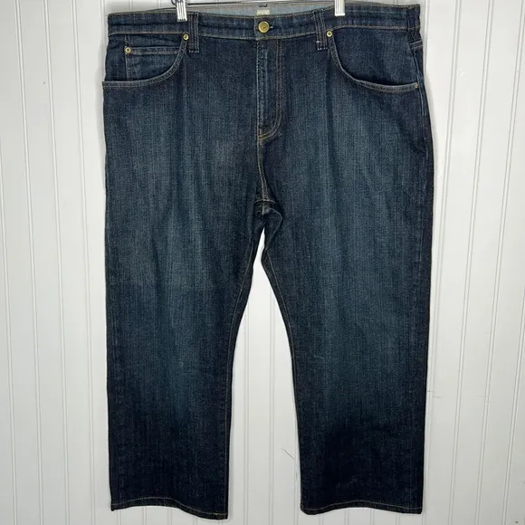 Agave Denim Waterman Relaxed Straight Jeans Size 44X26