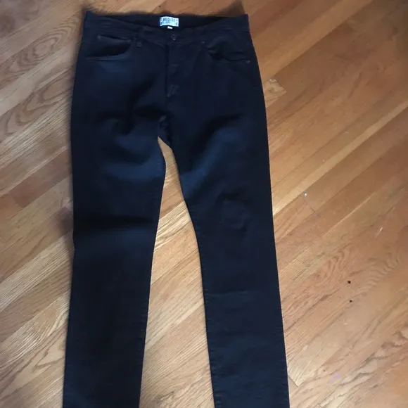 Mens Black waist 34 AG jeans awesome