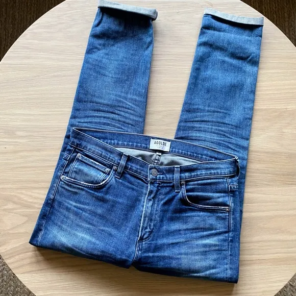 AGOLDE Splinter Toothpick Skinny Fit Stretch Jeans