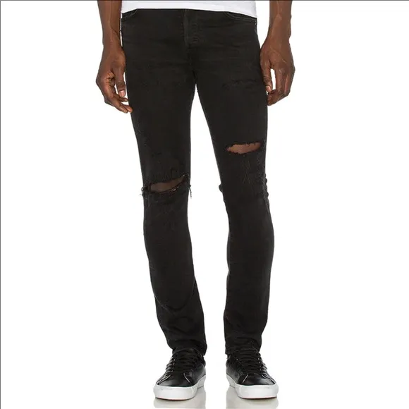 nwt agolde x a$ap ferg super skinny jeans in grit