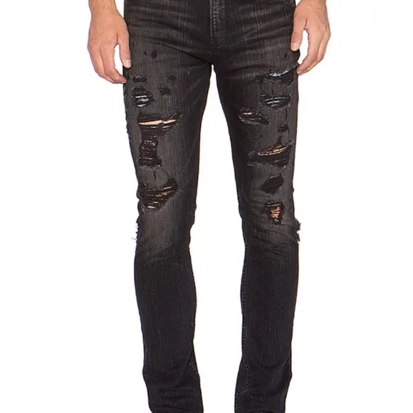 Agolde Skinny Fit Distressed Jeans - 36