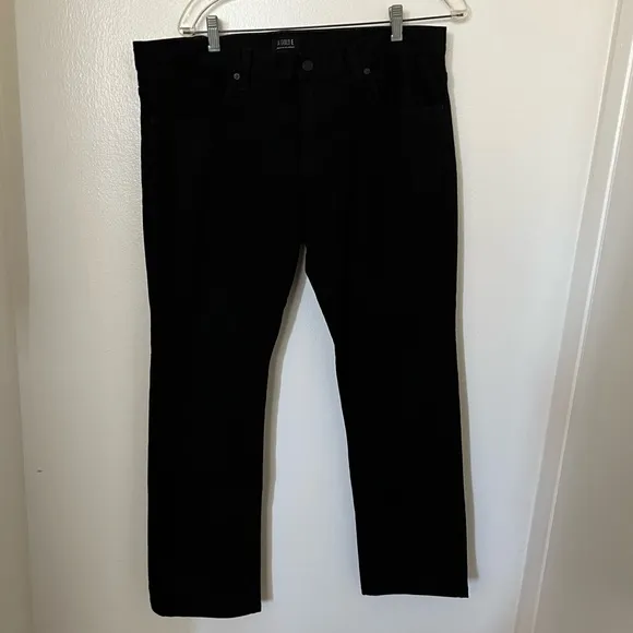 Agolde men’s slim fit black denim jeans size 36x28 cotton