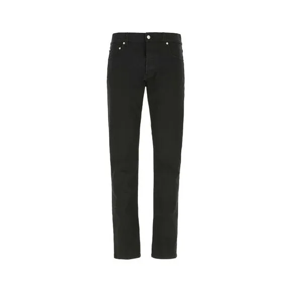 ALEXANDER MCQUEEN Black stretch denim jeans
          
      NWT