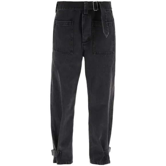 Alexander mcqueen belted double back jeans
          
      NWT