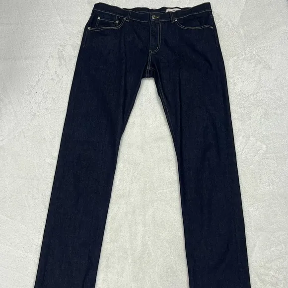 Alexander McQueen Studded Logo Slim-Fit Jeans Blue Men’s EU 52/US 42.
          
      NWT