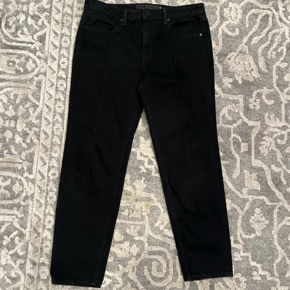 Alexander “X” Wang Black Lined Denim Jeans Pants Skinny Fit