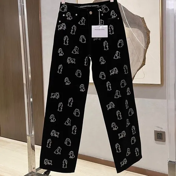 Alexander Wang 2023 new rabbit jeans