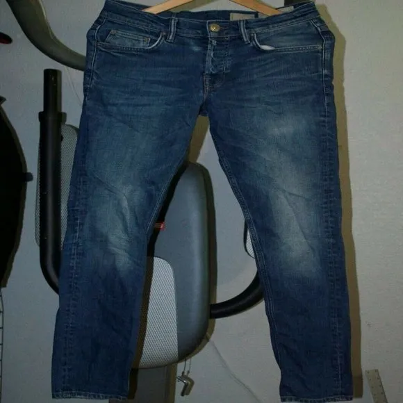 Mens All Saints Cigarette Skinny Fit jean
