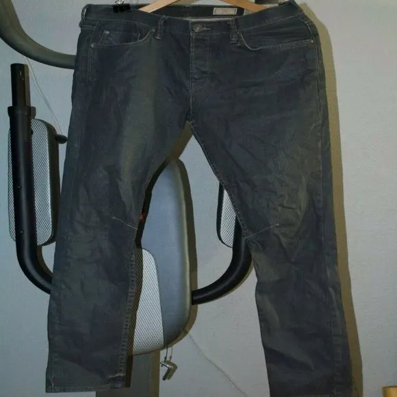 Mens All Saints Camino Cigarette Skinny Fit stretch jean 32W