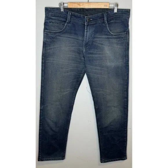 All Saints Men’s Jeans 38 X 31 Straight Legs Blue Denim Pants