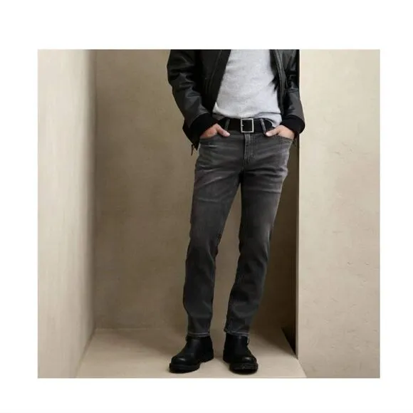 All Saint Spitafields Pipe Skinny Black Gray Jeans Size 27X32
          
      NWT