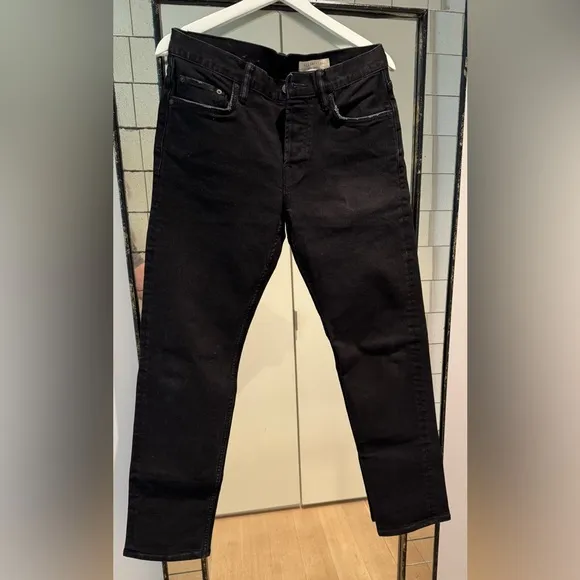 All Saints Black Skinny Jeans 30in
