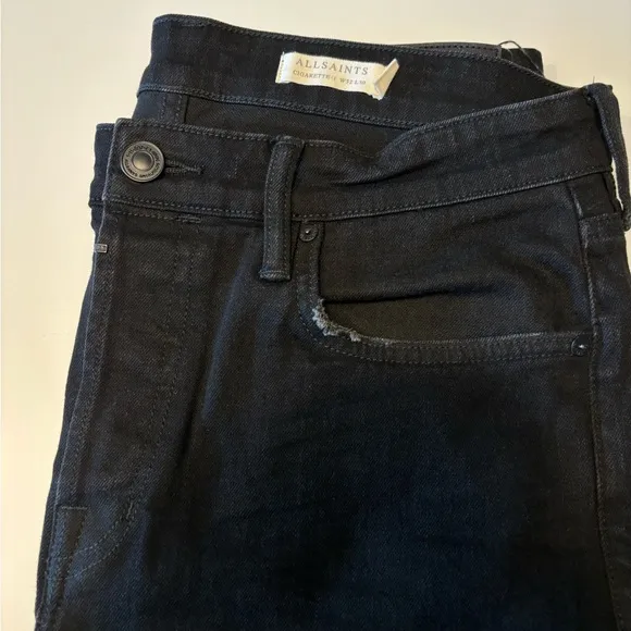 All Saints Black Slim Jeans Modern Fit