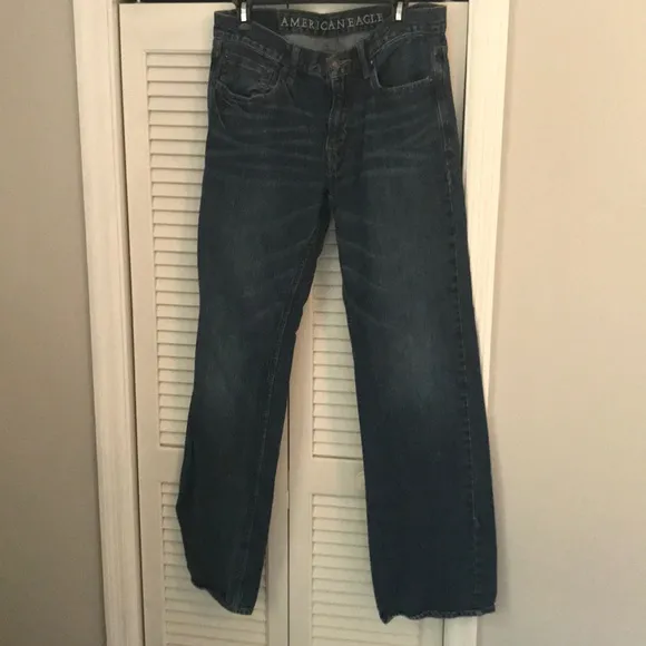 Navy blue jeans