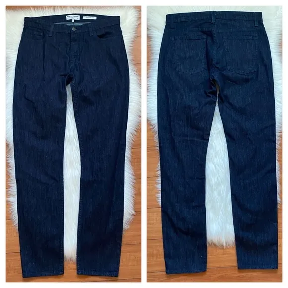 NEW American Apparel Sid Skinny Jean Dark Wash 34