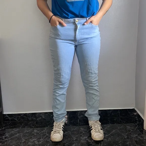 American Apparel Light Blue Jeans