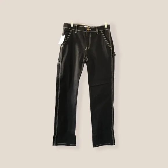 New American Apparel Carpenter Jeans Black men women
          
      Boutique